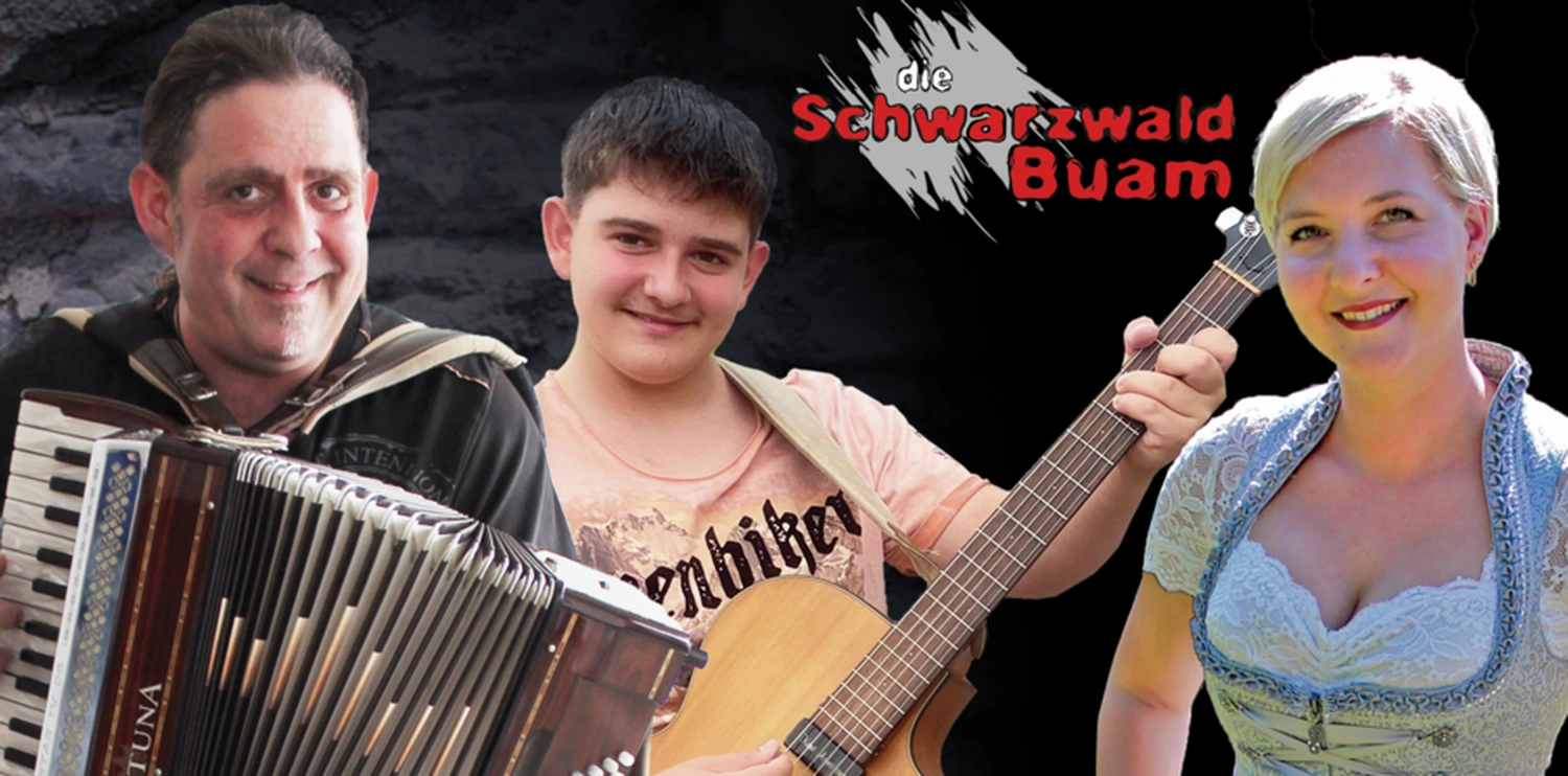 Schwarzwald Buam-Musik Band – Ralf, Tim und Katrin Coverbild