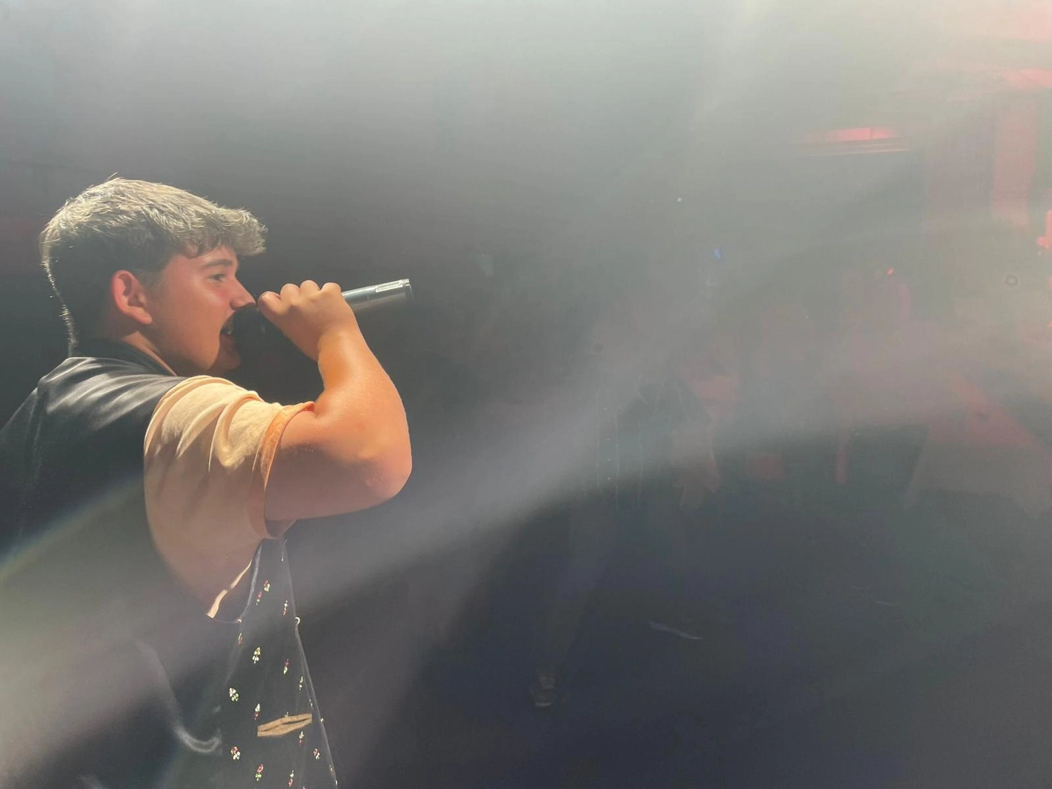 Schwarzwald Buam-Musik Band-Tim auf der Bühne