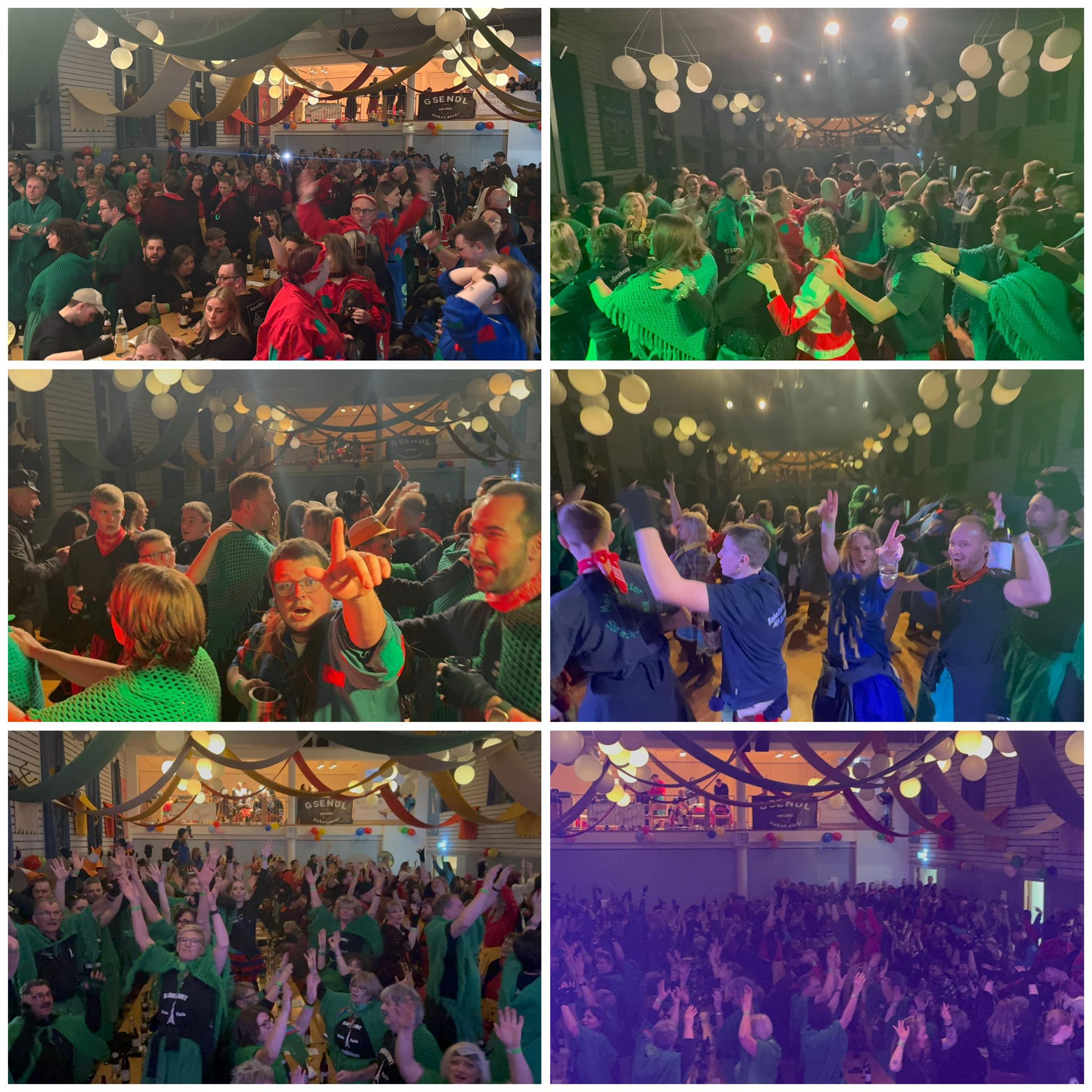 Schwarzwald Buam-Musikband-Publikum singt und genießt